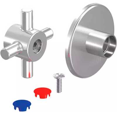 UPONOR Q&E РУКОЯТКА ДЛЯ СКРЫТОГО КРАНА КРЕСТООБРАЗНАЯ '10У