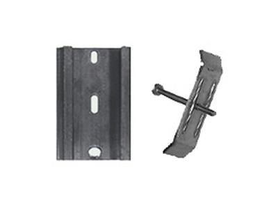 Тепловой адаптер для закрепленияраспределителя INDIV-X-10R, INDIV-X-10T (корпус v1) на чугунном радиаторе