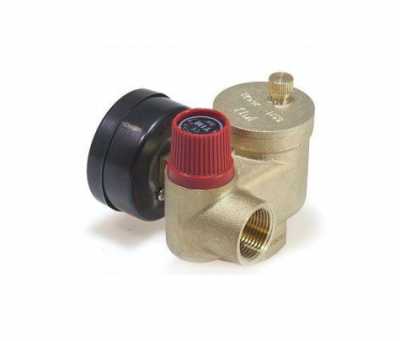 Группа безопасности для котла, КОМПАКТ 1"-1.5 бар