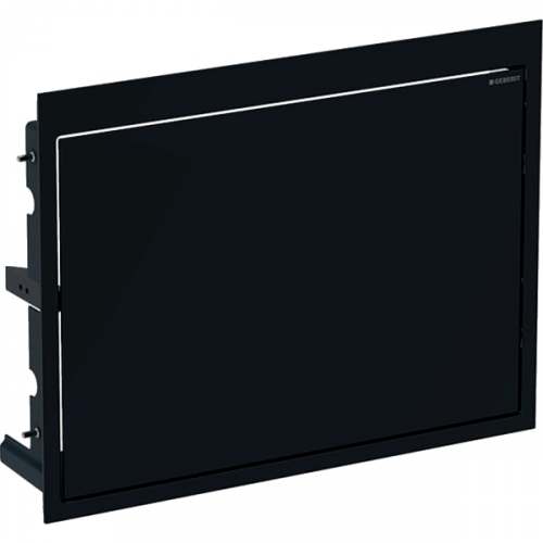 Декоративный комплект для раковины Geberit ONE подвесная: Черный RAL 9005