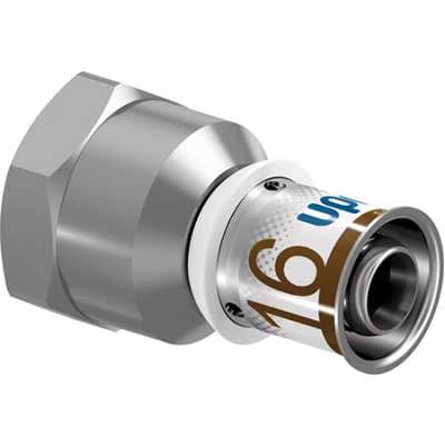 UPONOR S-PRESS PLUS ШТУЦЕР С ВНУТРЕННЕЙ РЕЗЬБОЙ 16-RP1/2"ВР '10И