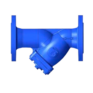 Tecofi Фильтр сетчатый наклонный фланцевый с магнитной вставкой, корпус ковкий чугун, сетка нержавеющая сталь, PN16 DN 350