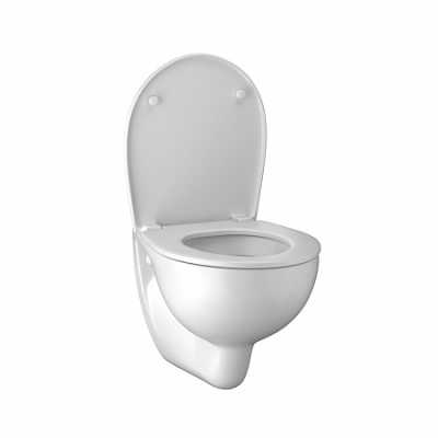 Kolo Rekord подвесной унитаз, вертикальный смыв, Rimfree: T=52см, Белый