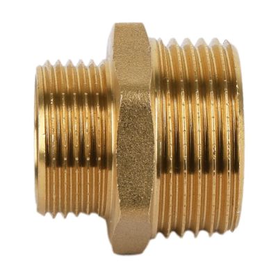 Бочонок переходный. Латунный 1/2"ш × 11/4" ш