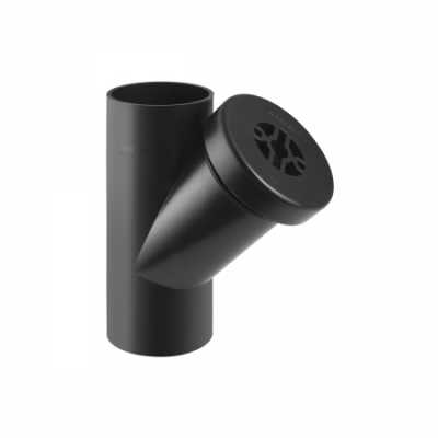 Ревизия PE 45°, с круглым окном технического обслуживания: d=125мм, d1=110мм, Geberit